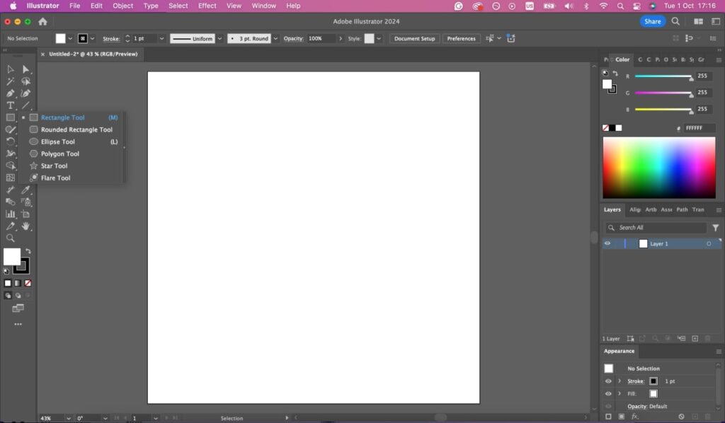 Adobe Illustrator shape tools Adobe Illustrator shape tools.