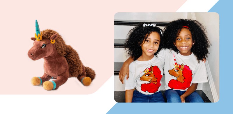 Afro Unicorn X Walmart: April Showers becomes the first black woman to partner with Walmart for party supplies 4