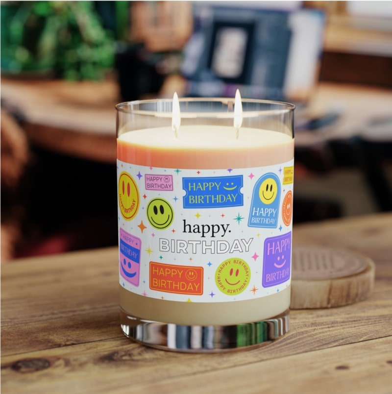 Personalized candles 16