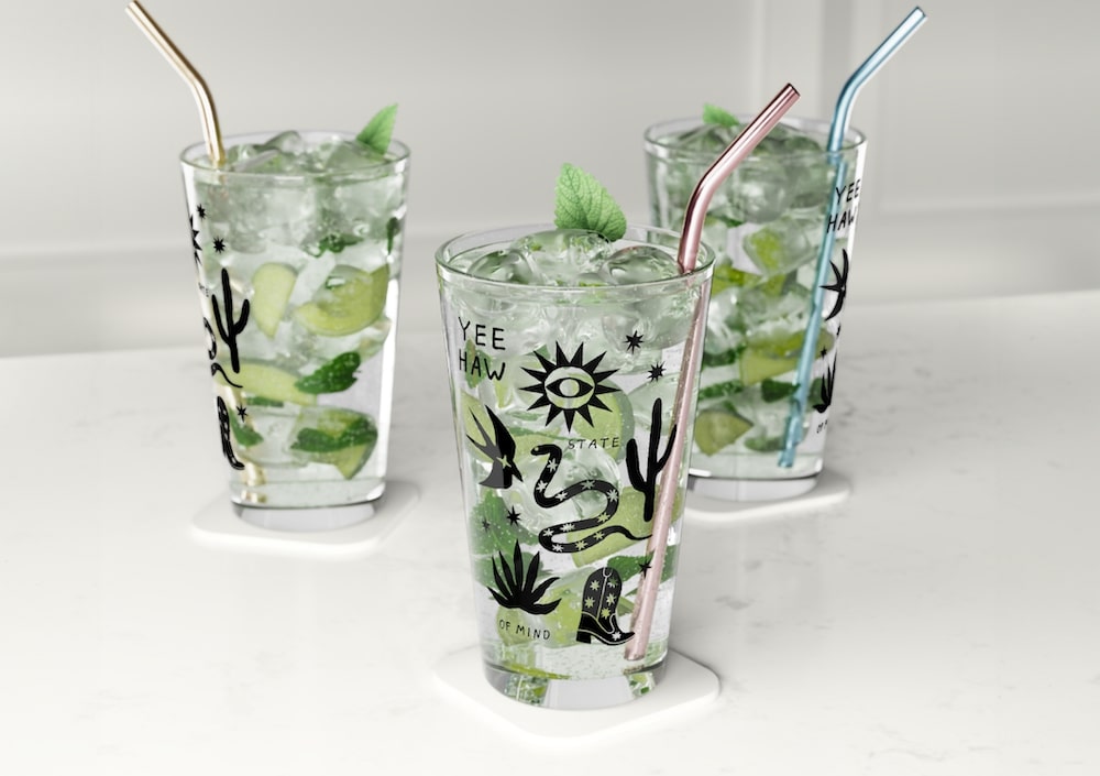 Custom Pint Glasses 1