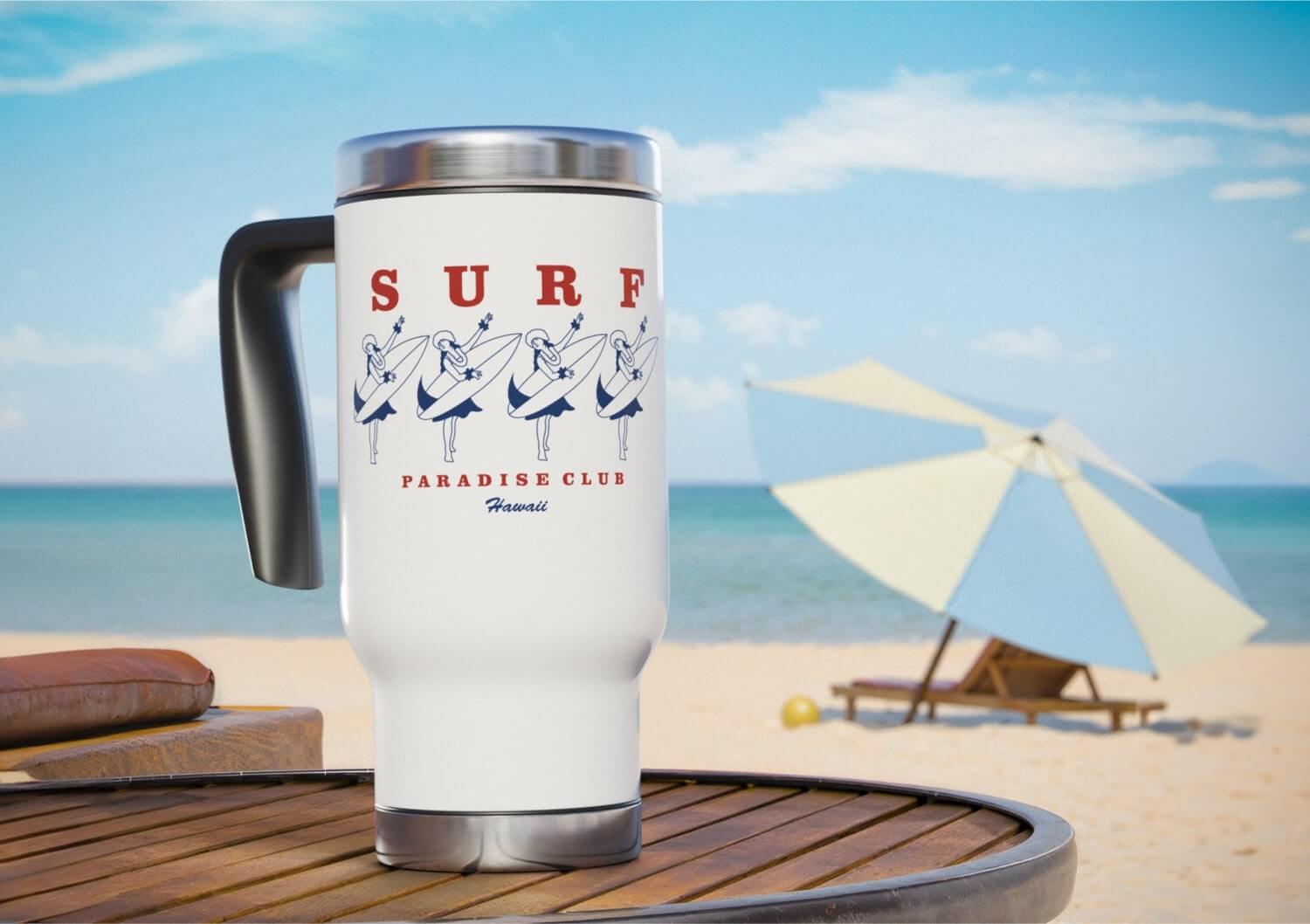 Custom Stainless Steel Travel Mug 1