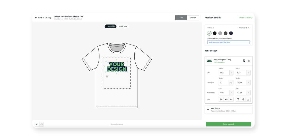 Create your first design: Graphic design tips for POD 7