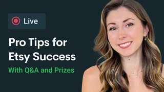 Pro tips for Etsy success: Make a full-time income with POD